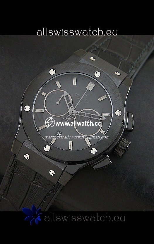 Hublot Big Bang Classic Fusion PVD in Black Strap