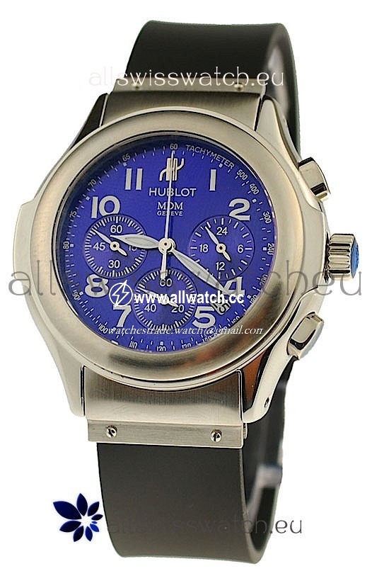 Hublot MDM Chronographin Blue Dial