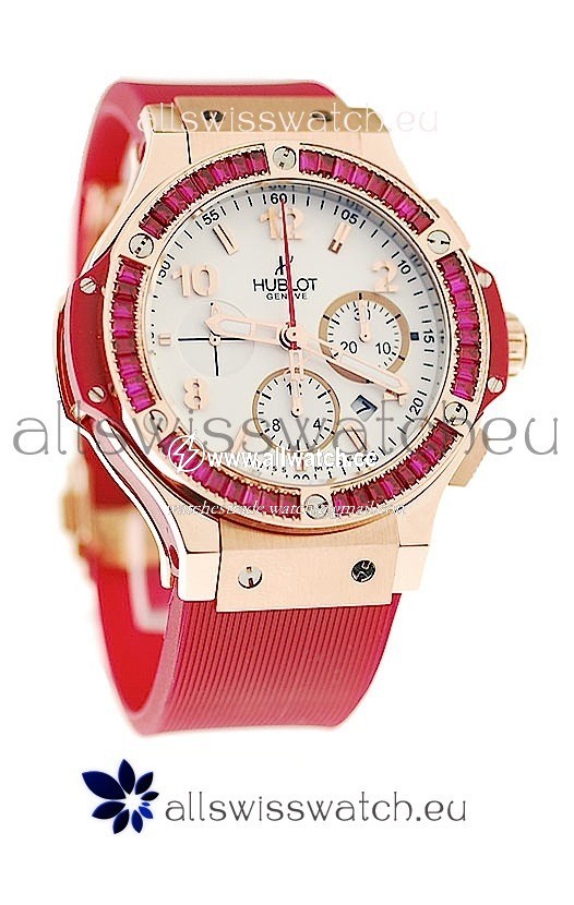 Hublot Gold Big Bang Tutti Fruitti Red