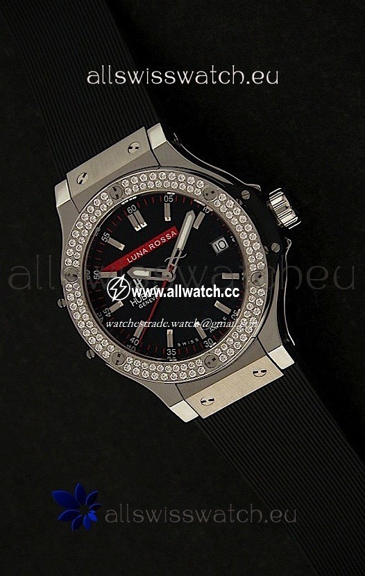Hublot Luna Rossa Quartz in Diamond Plated