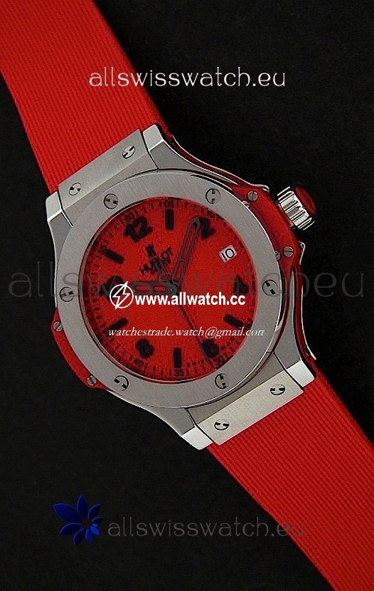 Hublot Big Bang King Quartz in Red