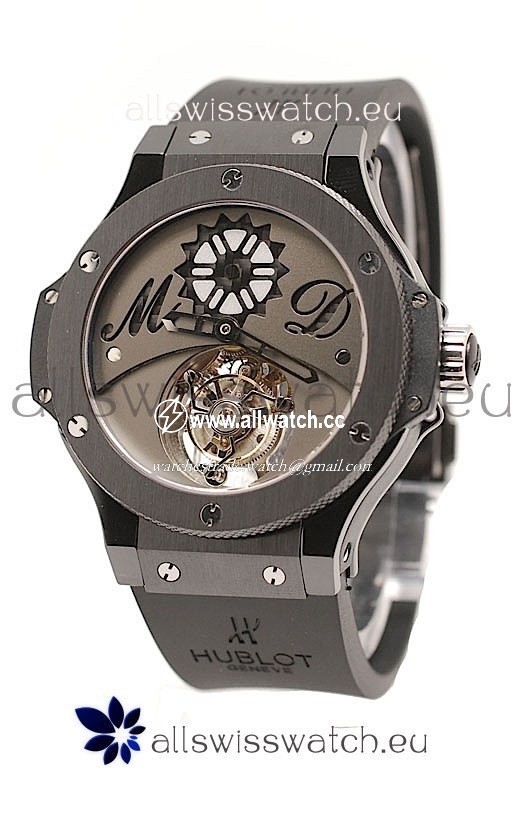 Hublot Big Bang Tourbillon MD Solo Bang PVD
