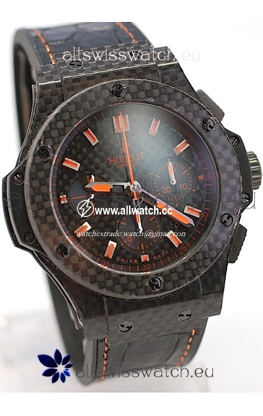 Hublot Big Bang All Carbonin Orange