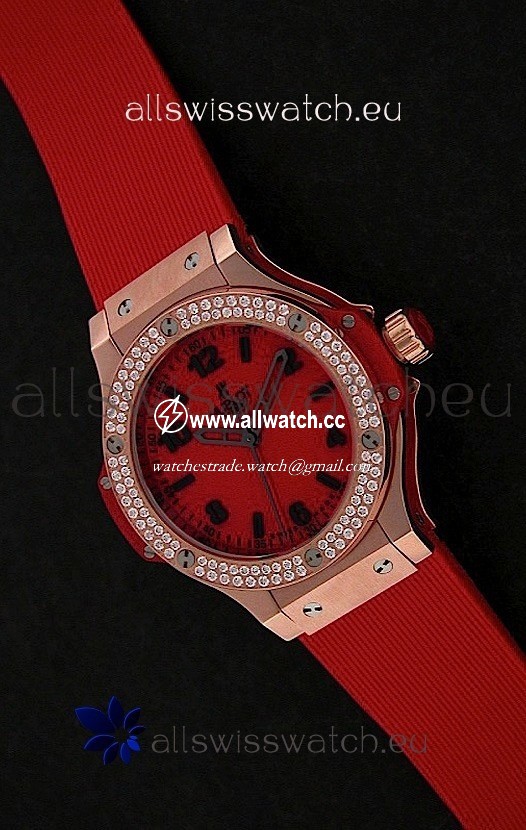 Hublot Big Bang King Quartz in Diamond Plated