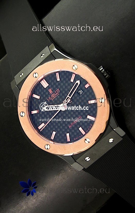 Hublot Big Bang Classic Fusion Black Carbon Dial