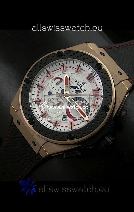 Hublot Big Bang King Power F1 in Gold Case
