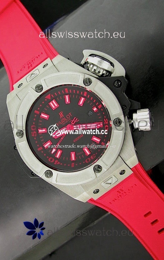 Hublot Big Bang Diver 4000M in Red