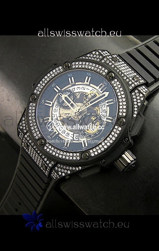 Hublot Big Bang King Power PVD Casing with Diamonds