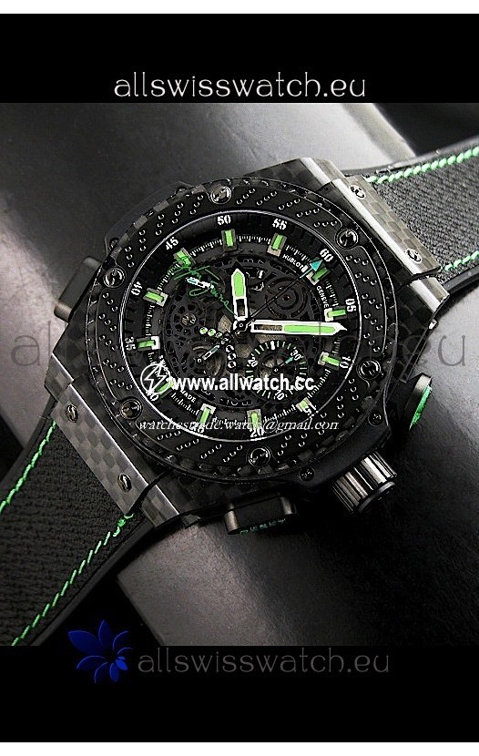 Hublot Big Bang Ayrton Senna Full Carbon Casing