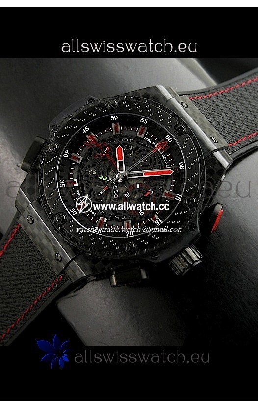 Hublot Big Bang Ayrton Senna Full Carbon Casing