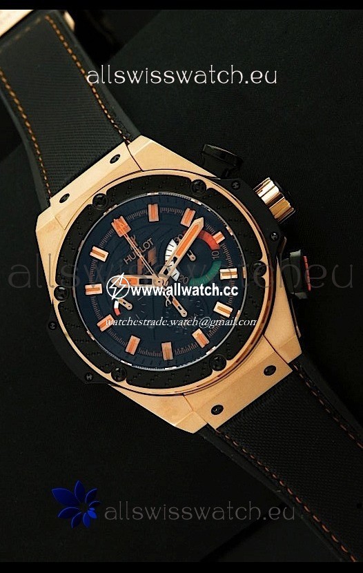 Hublot King Power F1 India Edition in Pink Gold