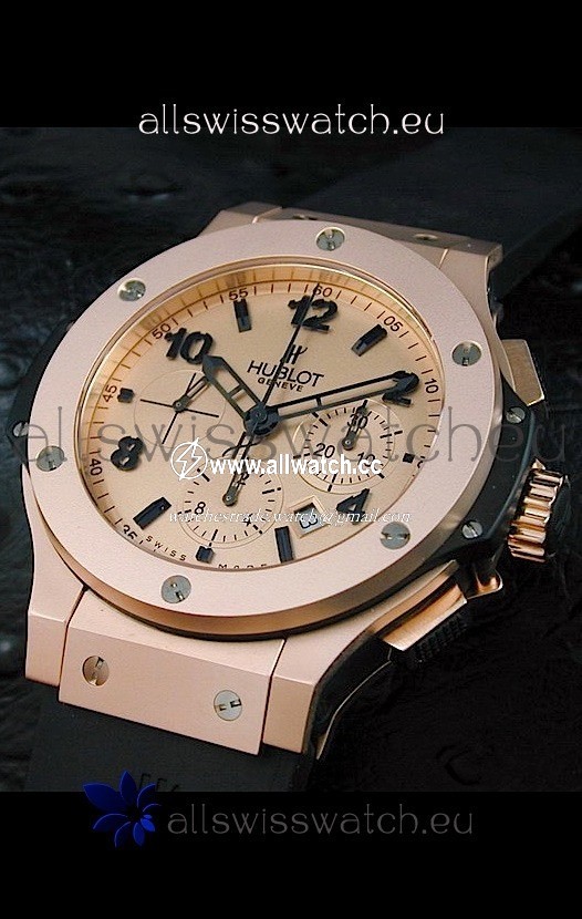 Hublot Big Bang Matte Limited Edition Pink Gold Case