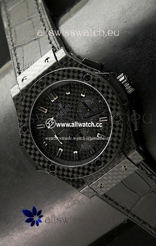 Hublotin Black Fibre Carbon Dial
