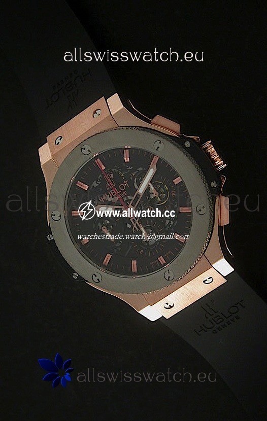 Hublot Big Bang AeroBang in Pink Gold Case