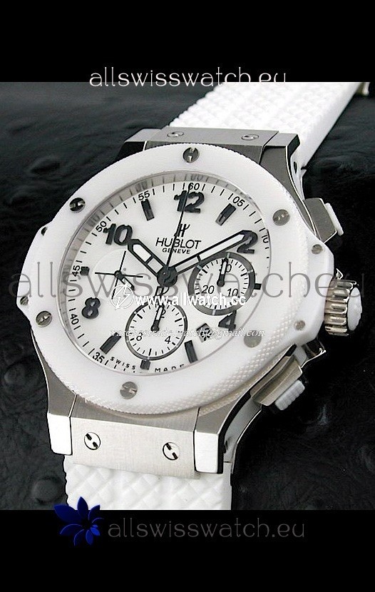 Hublot Big Bangin White Ceramic Bezel