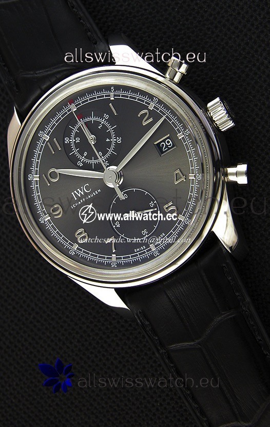 IWC Portugieser Chronograph Classic IW390302 Grey Dial