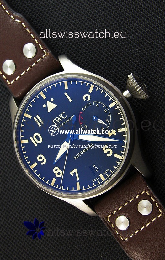 IWC Big Pilot's IW501004 Heritage Titanium - Functional Power Reserve 1:1 Mirror