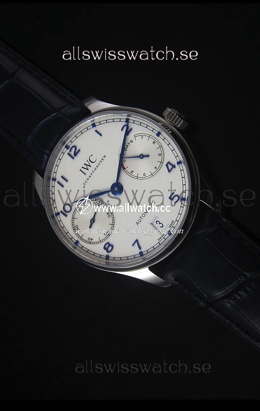 IWC IW500705 Portugieser 1:1 Mirror White Dial - Updated 2016 Version