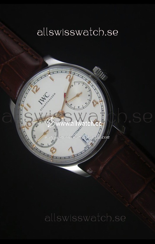 IWC IW500704 Portugieser 1:1 Mirror White Dial - Updated 2016 Version