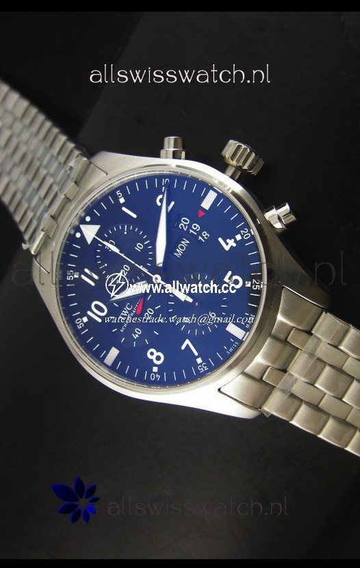IWC Pilot IW377704 Chronograph- 1:1 Mirror