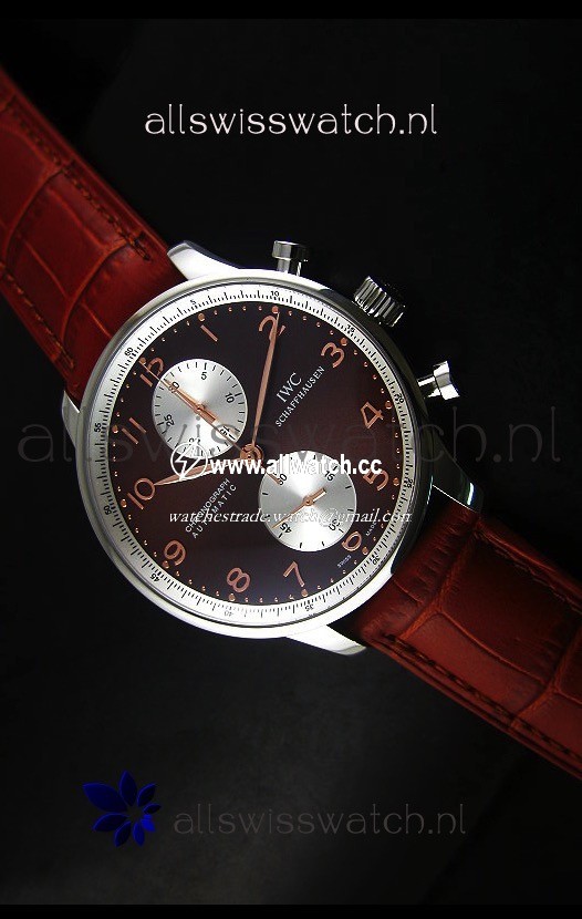 IWC Portuguese Chronographin Steel Case - 1:1 Mirror Edition