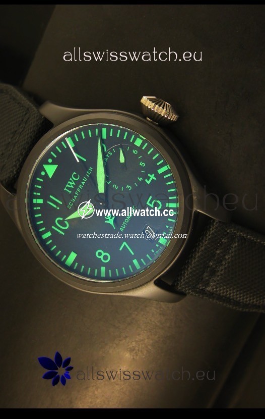 IWC Big Pilot Top Gun Ceramic Case - 1:1 Mirror