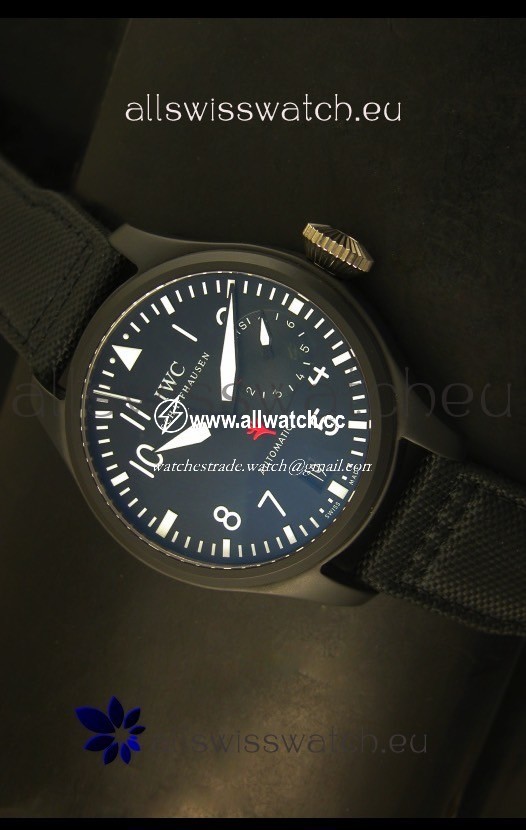 IWC Big Pilot Top Gun Ceramic Case - 1:1 Mirror
