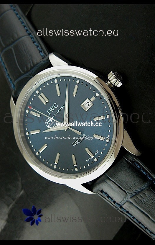 IWC Schaffhausen Ingenuier Vintage Automatic in Black Strap