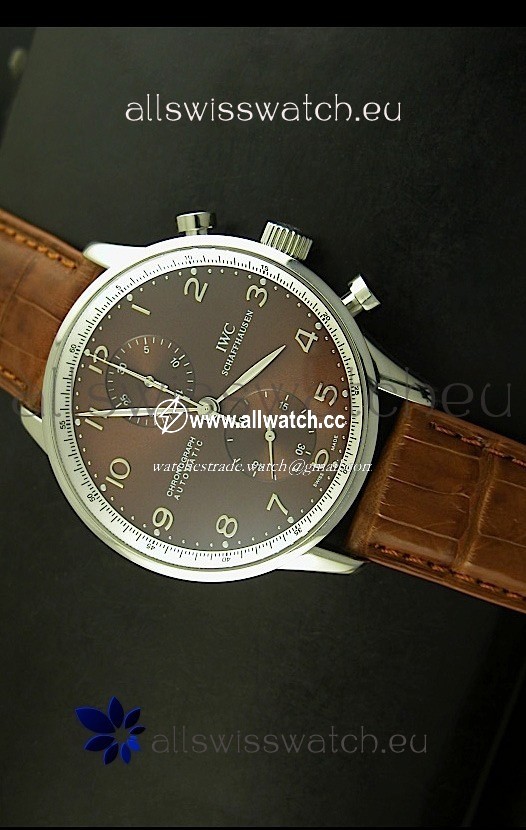 IWC Portuguese Chronographin Steel Case - 1:1 Mirror Edition