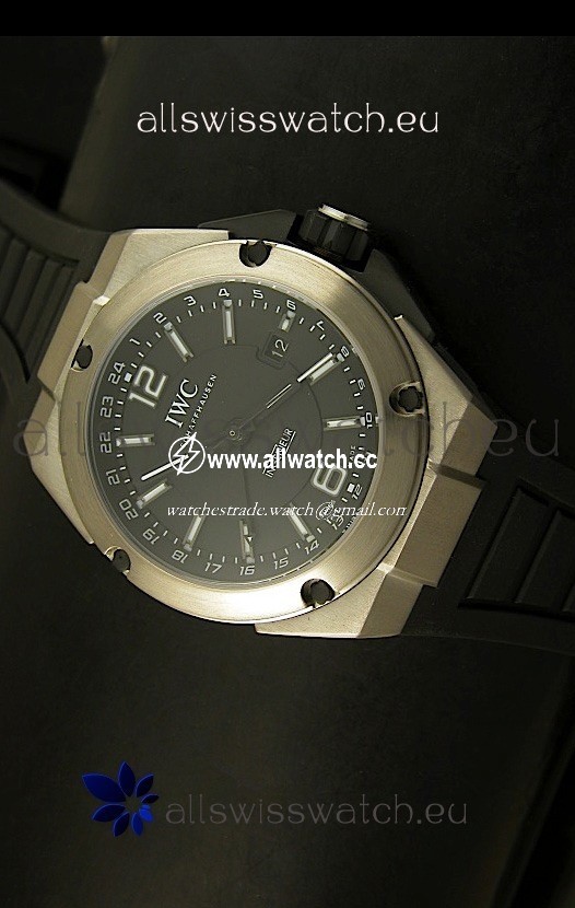 IWC Ingenieur Full Titaniumin Black Dial