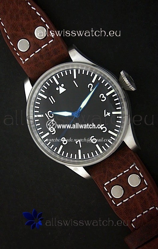 IWC Pilot Automtaicin black Dial