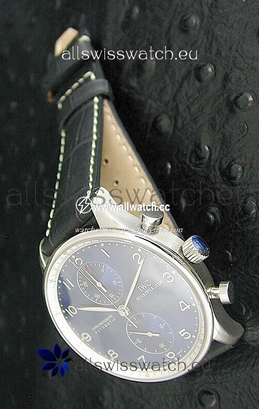 IWC Portuguese Chronographin Blue Dial