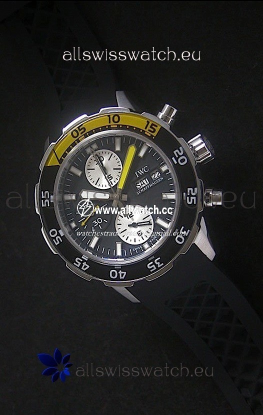 IWC Aquatimer Chronographin Black Dial
