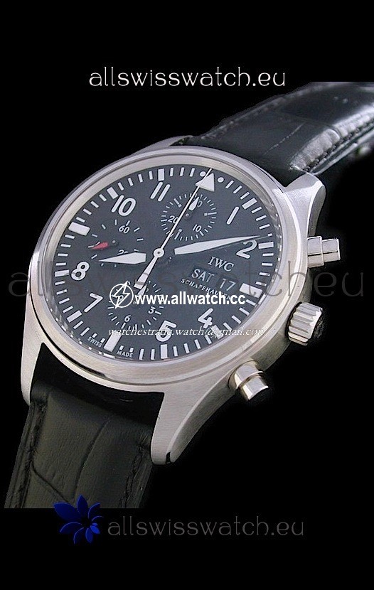IWC Pilotin Black Dial