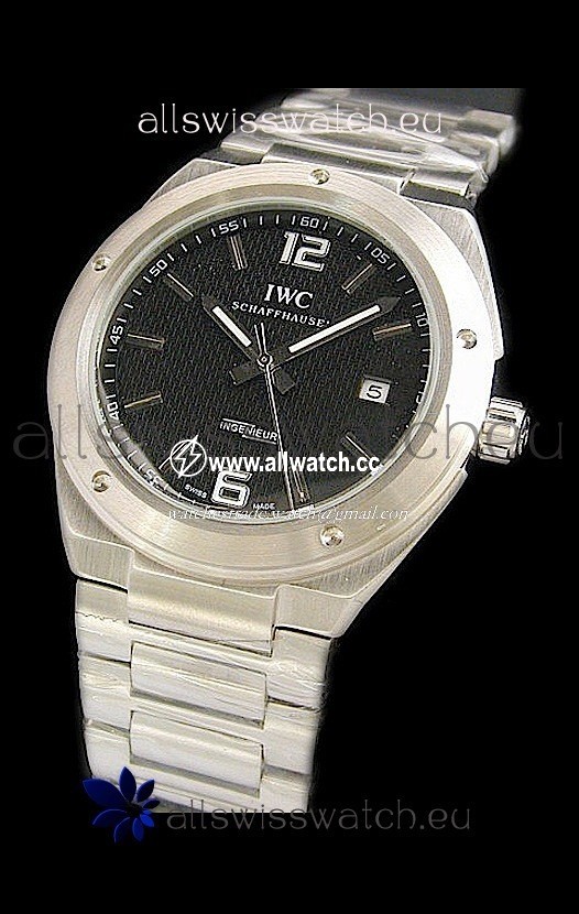 IWC Ingenieur in Checked Black Dial