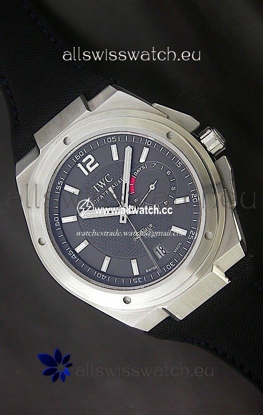 IWC Ingenieur Power Reserve in Grey