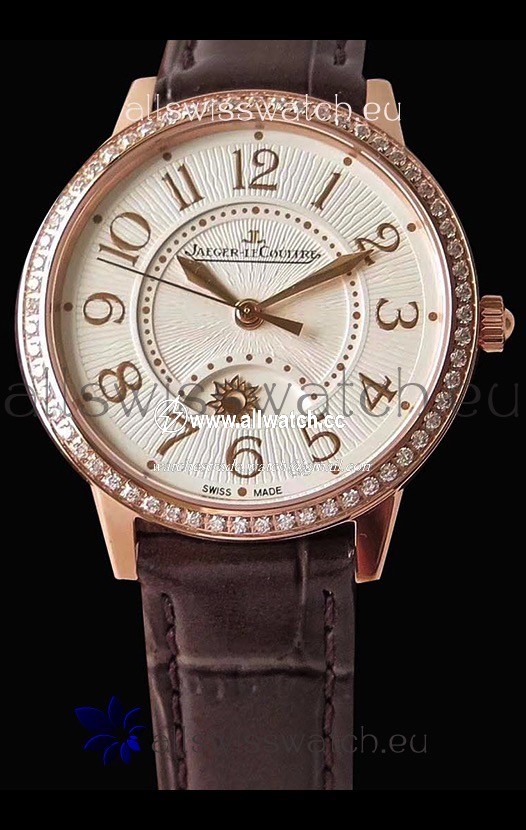 Jaeger-LeCoultre Rendez-Vous Rose Gold Night & Day Medium 1:1 Mirror