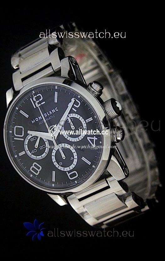 Mont Blanc Meisterstuck FlyBack chronometer in Steel Casing