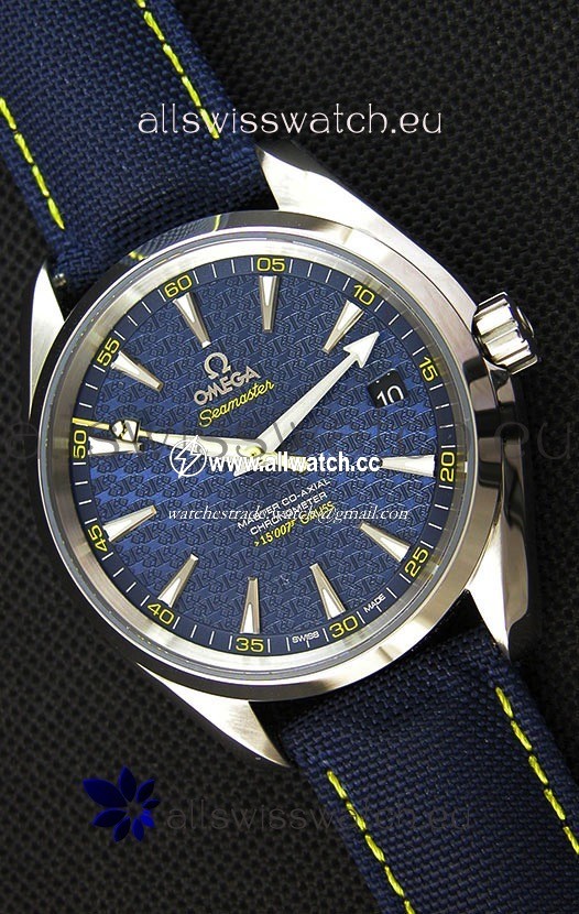 Omega Seamaster Aqua Terra Co-Axial SPECTRE Limited Edition 1:1 Mirror