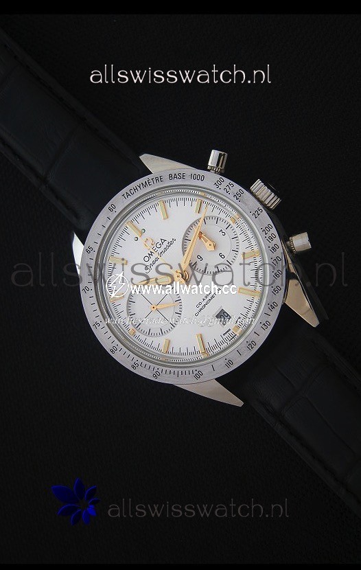 Omega Speedmaster 57 Co-Axial Chronograph in Leather Strap