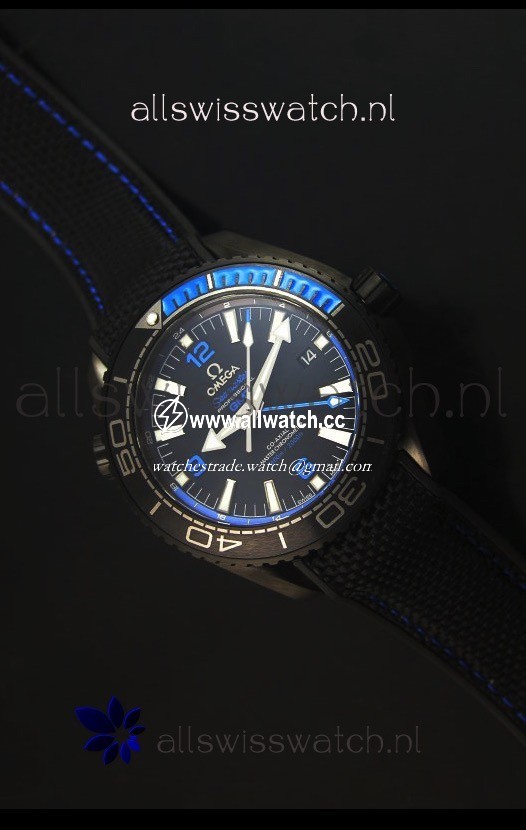 Omega Seamaster Planet Ocean Deep Black Blue GMT 1:1 Edition