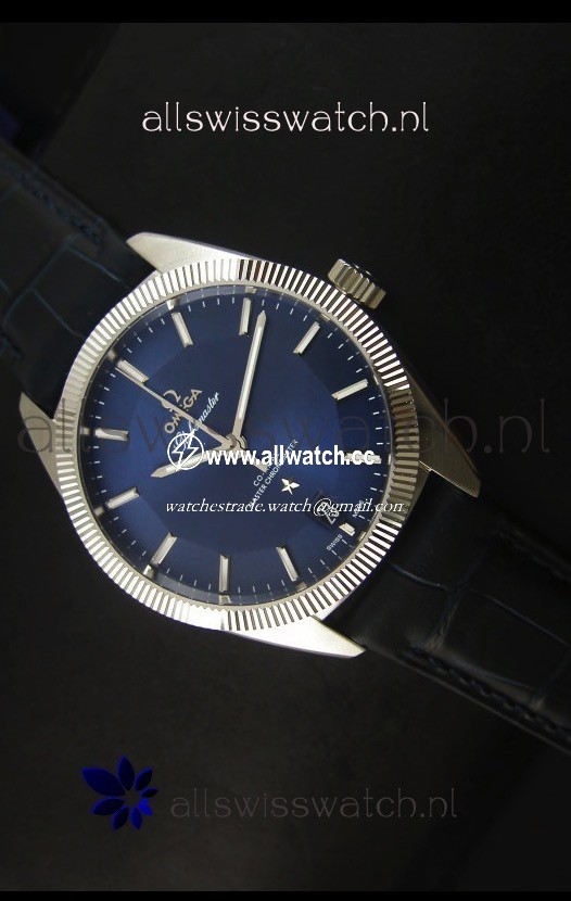 Omega Globemaster Co-Axial Dark Blue Dial Stainless Steel - 1:1 Mirror