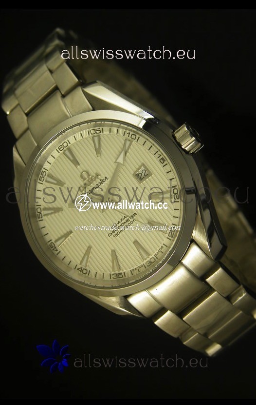 Omega Seamaster Aqua Terra Co-Axial White Dial