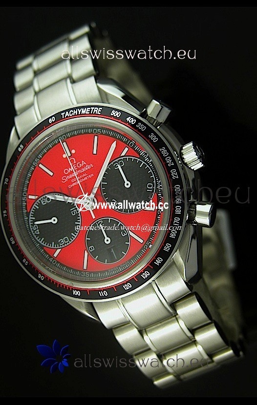 Omega Speedmaster Racing Edition- Red Dial - 1:1 Mirror