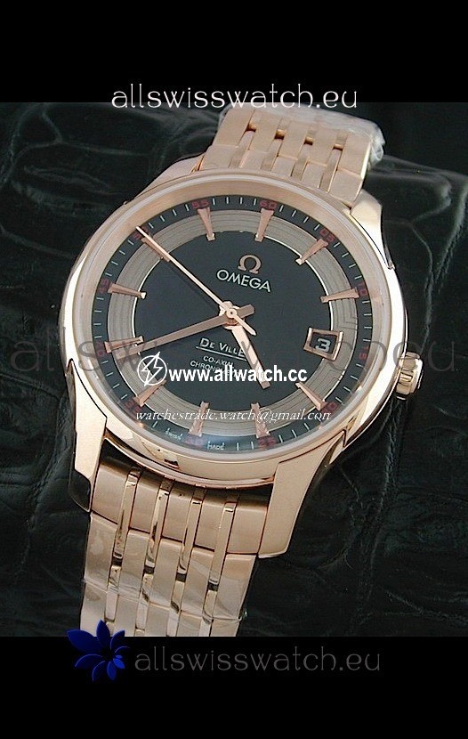 Omega De Ville Hour Vision in Black Dial