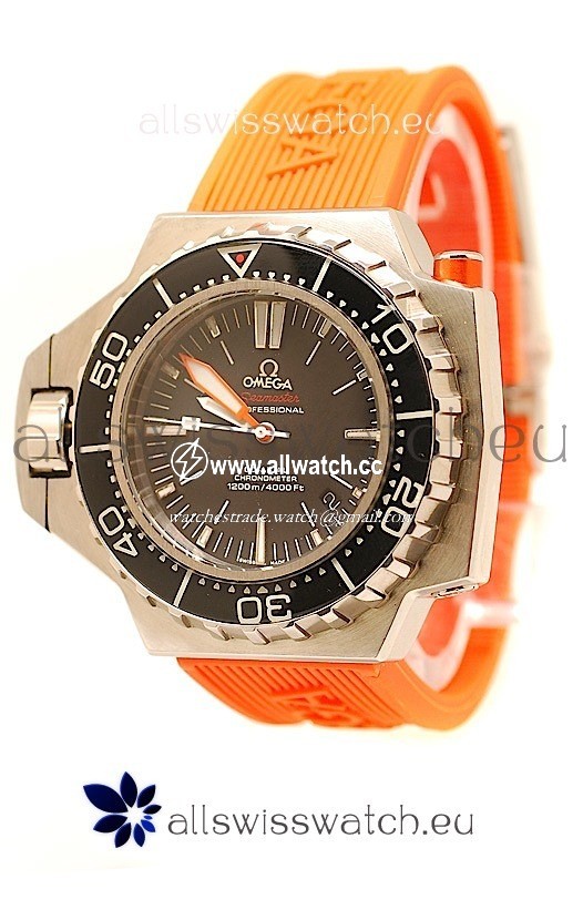 Omega Seamaster Ploprof 1200M in Orange Strap