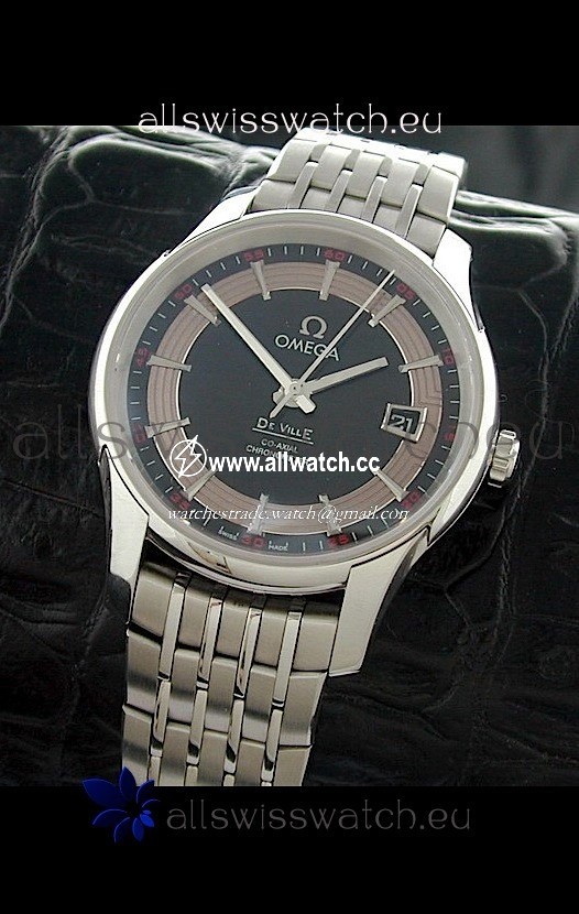 Omega De Ville Hour Vision in Stainless Steel