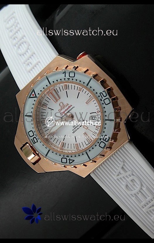 Omega Seamaster Ploprof in Pink Gold Case