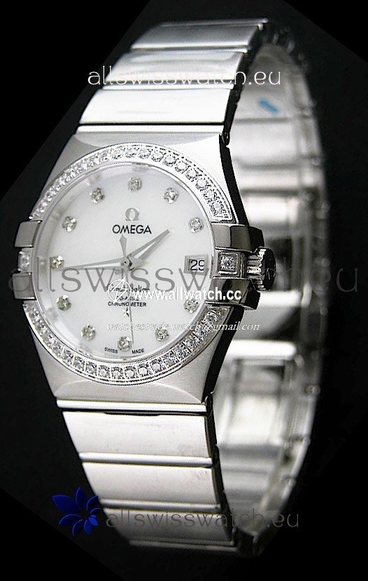 Omega Constellation Mens Automatic in Steel Casing -- 1:1 Mirror