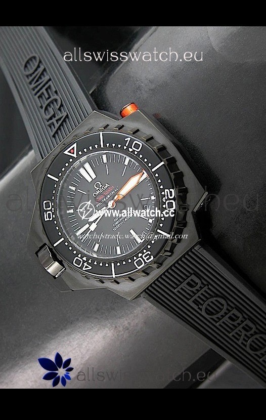 Omega Seamaster Ploprof in Black Strap